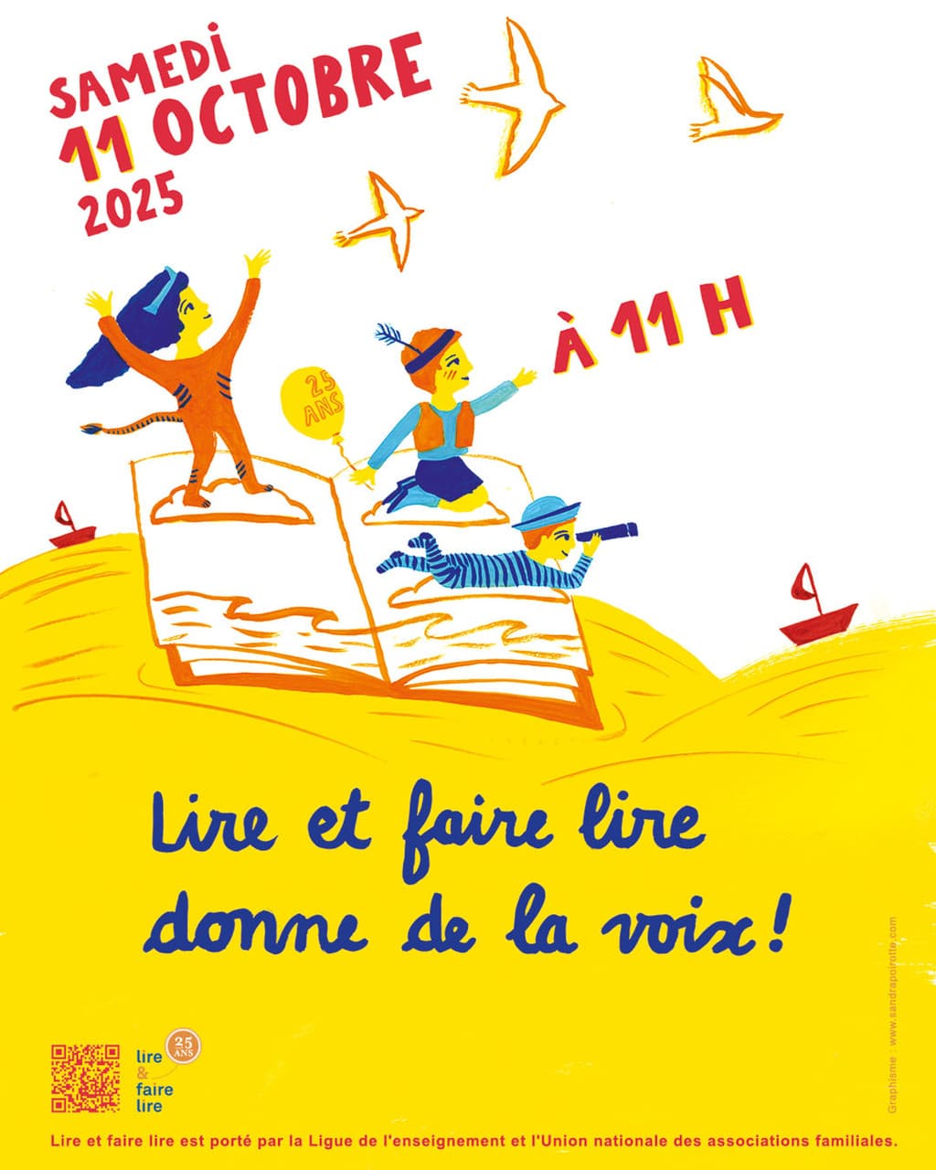 Lire et faire lire a 25 ans