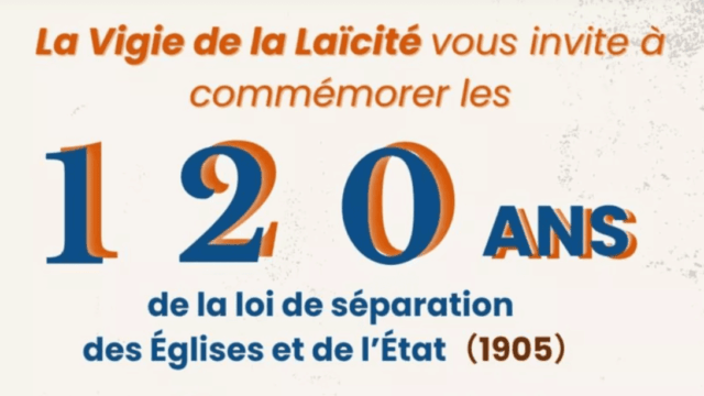 La loi 1905 a 120 ans