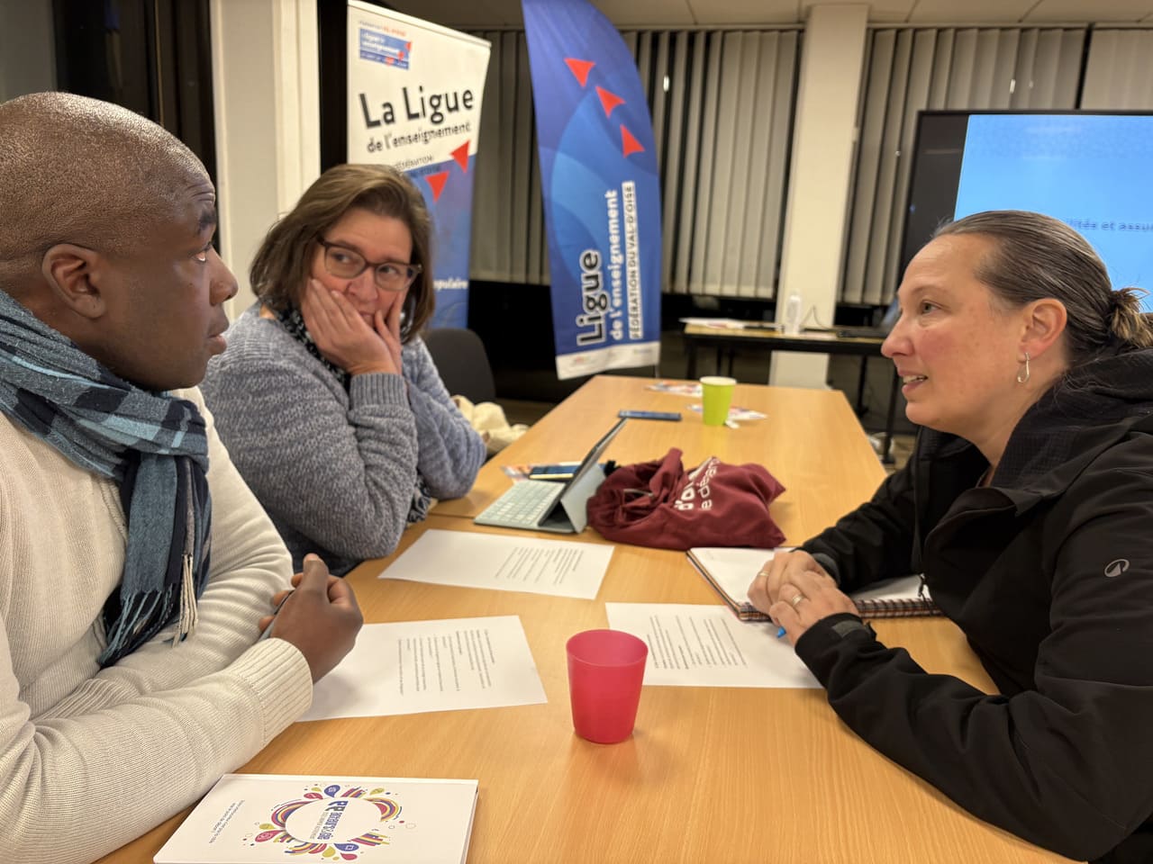 Bénévoles en formation